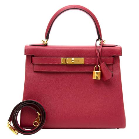 hermes kelly rouge grenat|HERMES Evercolor Kelly Retourne 28 Rouge Grenat.